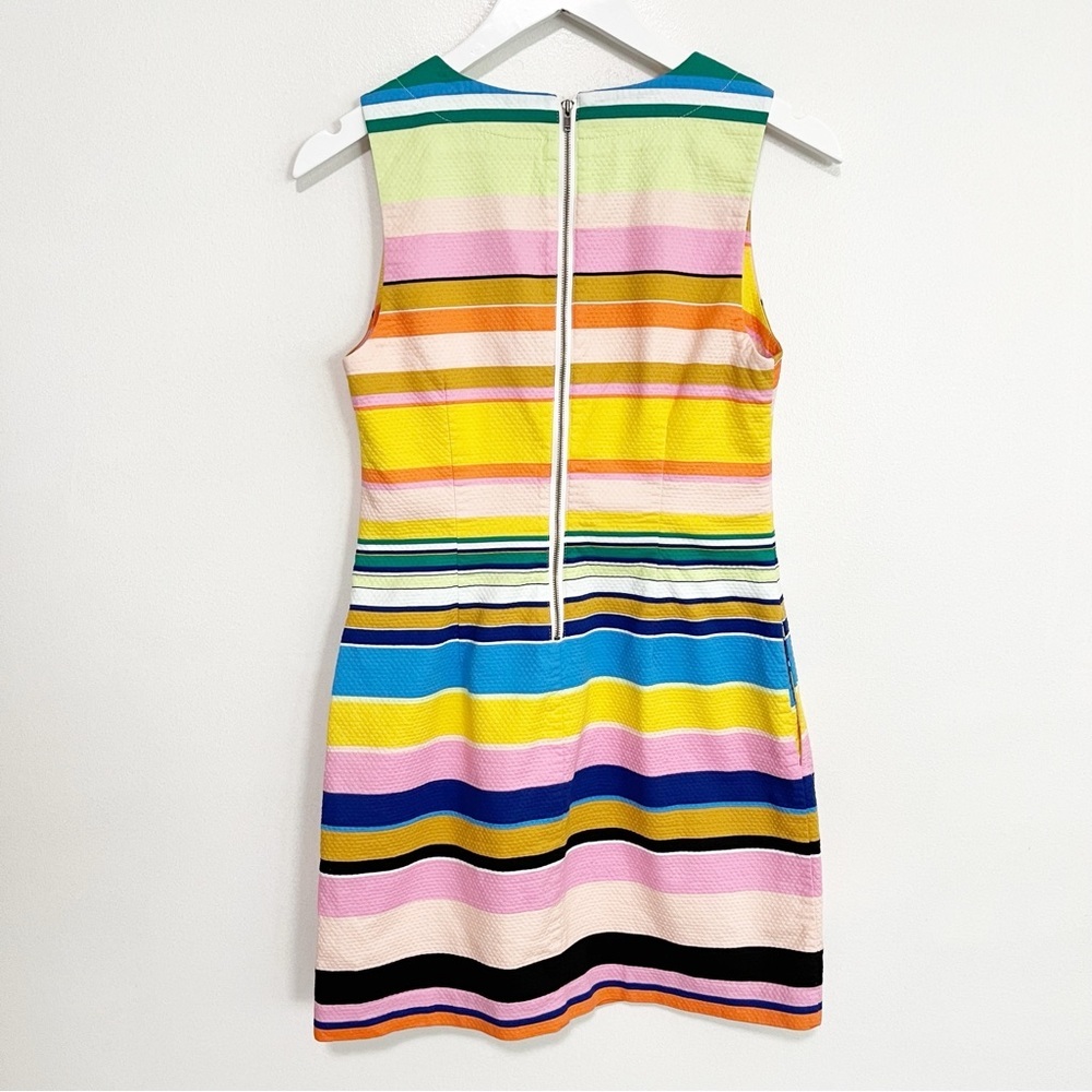 BOGO! Anthropologie X Tracy Reese Coastal Striped Shift Dress Size Small - Picture 7 of 11